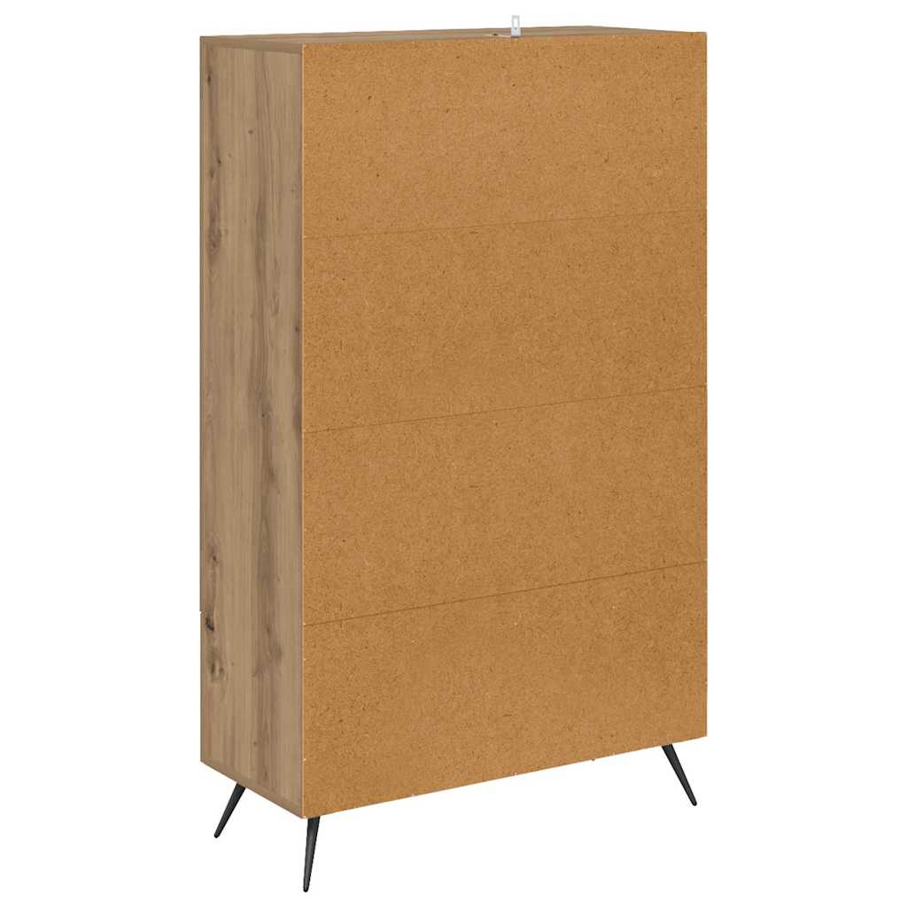 Highboard met lade Artisan Eiken 69,5 x 31 x 115 cm is nu te koop bij PeponiXL, paradijselijk wonen!