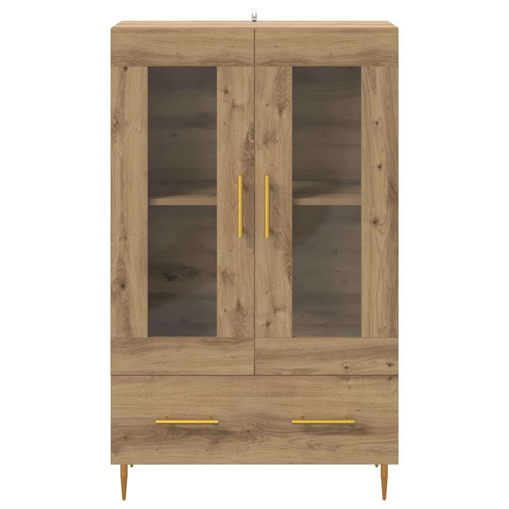 Highboard met lade Artisan Eiken 69,5 x 31 x 115 cm is nu te koop bij PeponiXL, paradijselijk wonen!