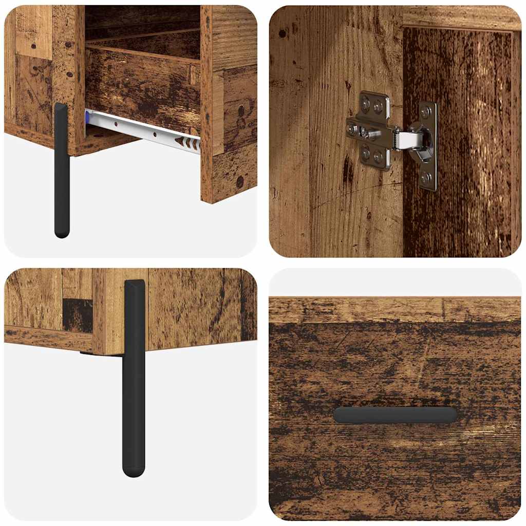 Highboard Corona Oud Hout 69,5 x 31 x 115 cm Bewerkt hout is nu te koop bij PeponiXL, paradijselijk wonen!