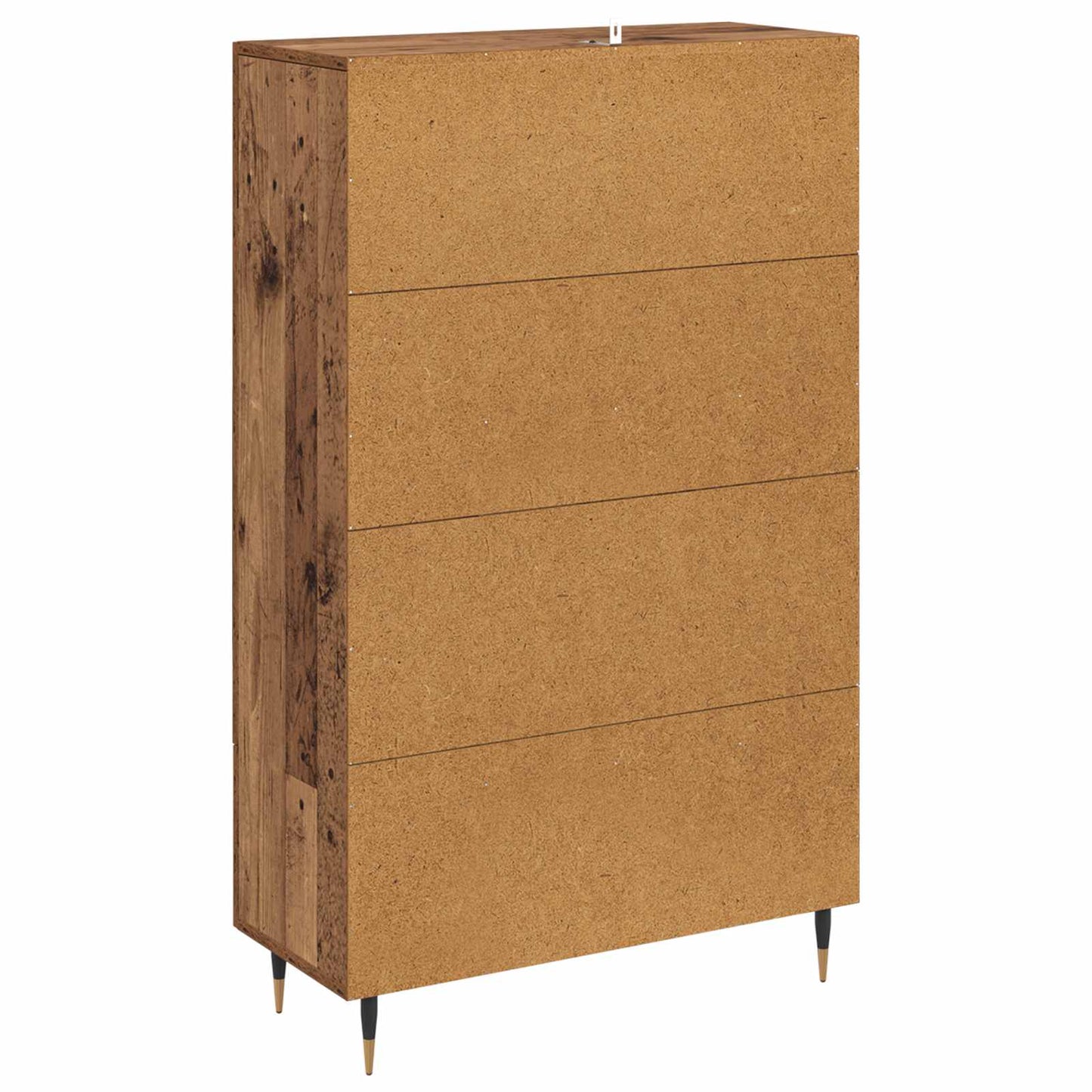 Highboard met lade Oud Hout 69,5 x 31 x 115 cm Bewerkt hout is nu te koop bij PeponiXL, paradijselijk wonen!