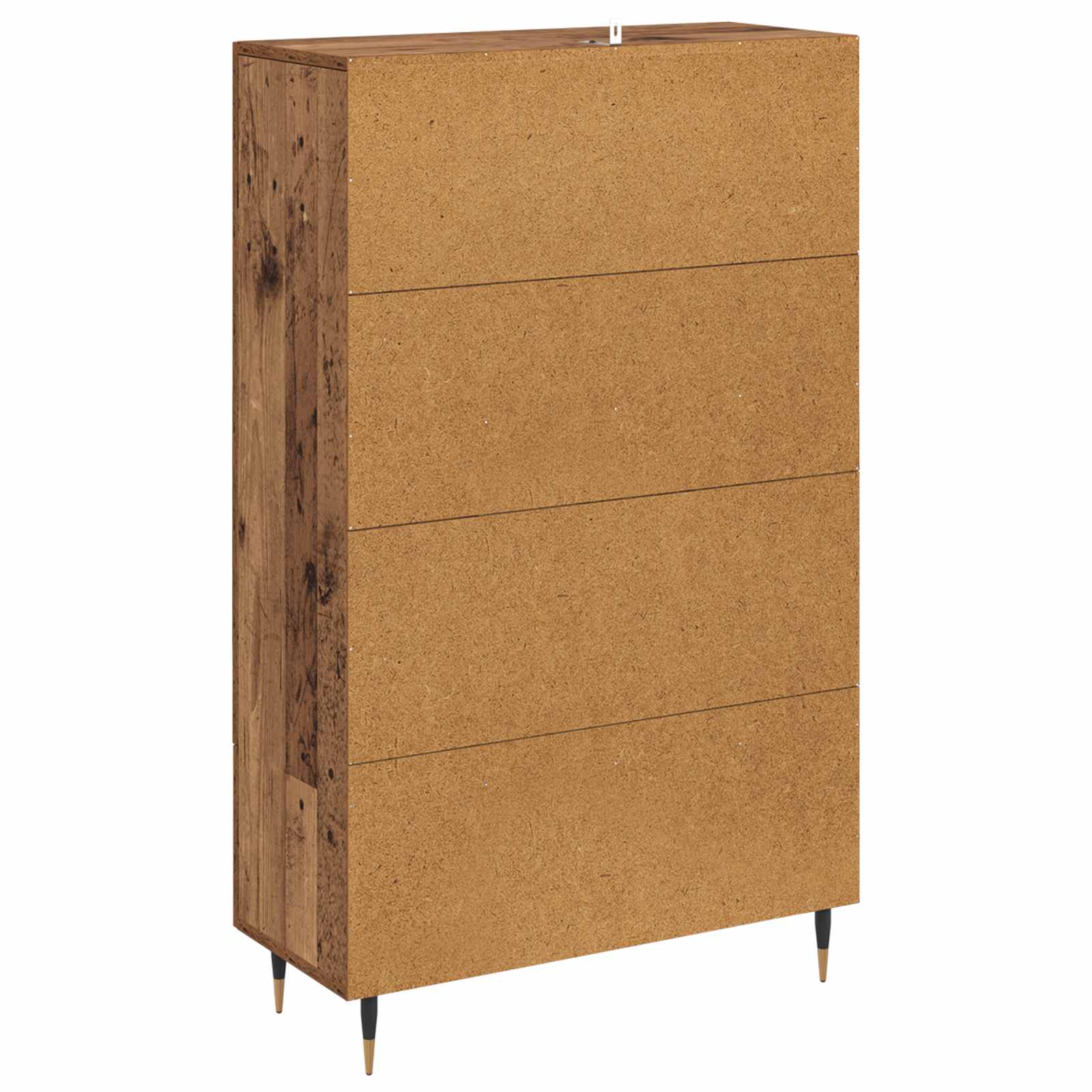 Highboard met lade Oud Hout 69,5 x 31 x 115 cm Bewerkt hout is nu te koop bij PeponiXL, paradijselijk wonen!