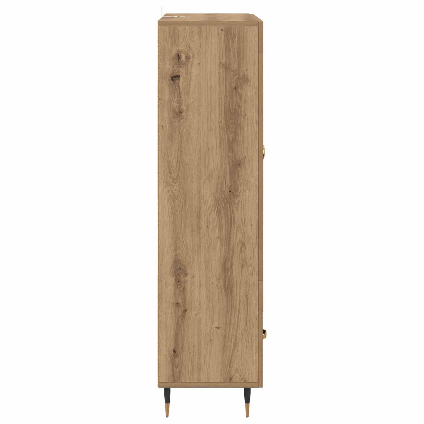 Highboard Artisan Eiken 69,5 x 31 x 115 cm Bewerkt hout is nu te koop bij PeponiXL, paradijselijk wonen!