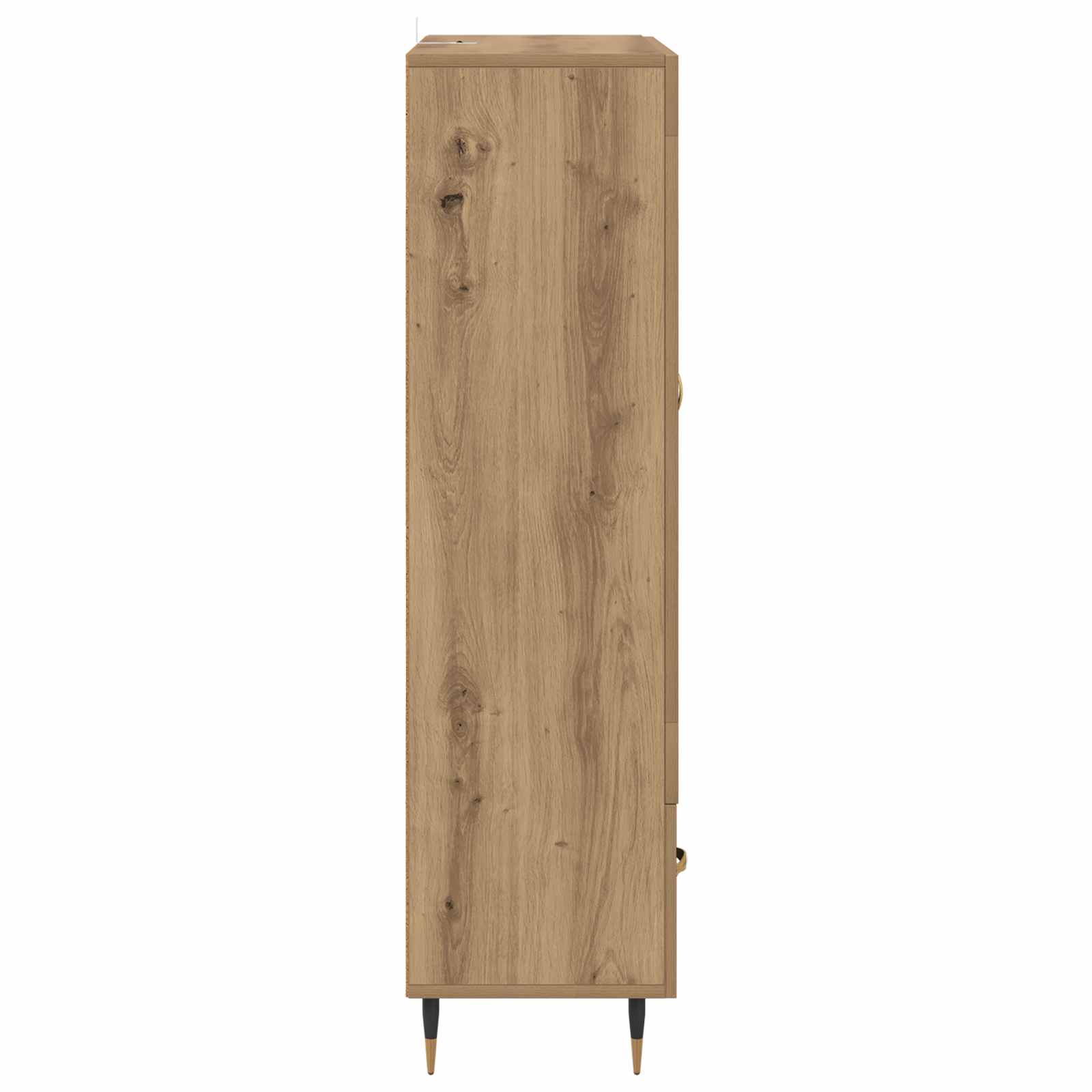 Highboard Artisan Eiken 69,5 x 31 x 115 cm Bewerkt hout is nu te koop bij PeponiXL, paradijselijk wonen!