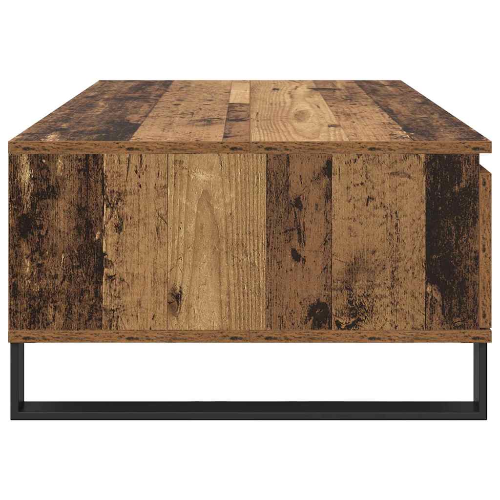 Salontafel Oud Hout 90 x 60 x 35 cm Bewerkt hout is nu te koop bij PeponiXL, paradijselijk wonen!