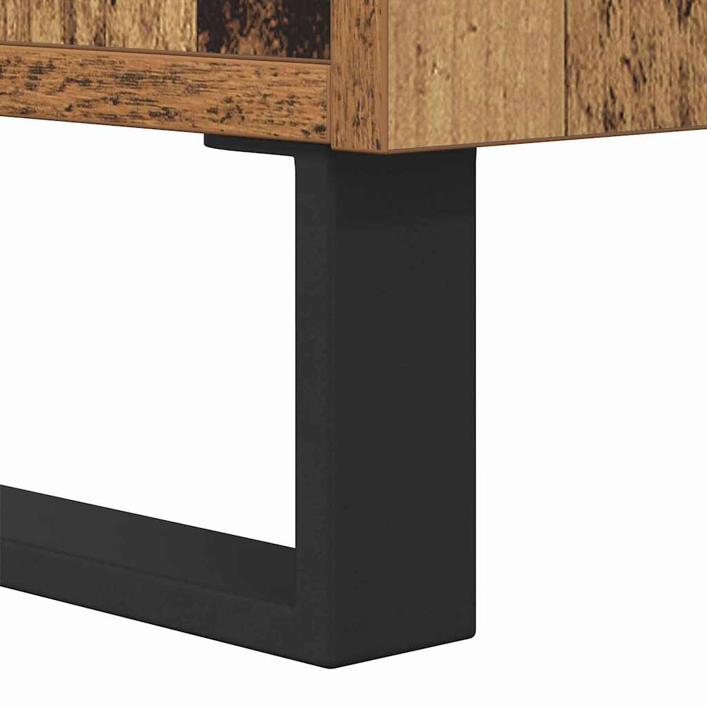 Salontafel Oudhout 104 x 60 x 35 cm Bewerkt hout is nu te koop bij PeponiXL, paradijselijk wonen!