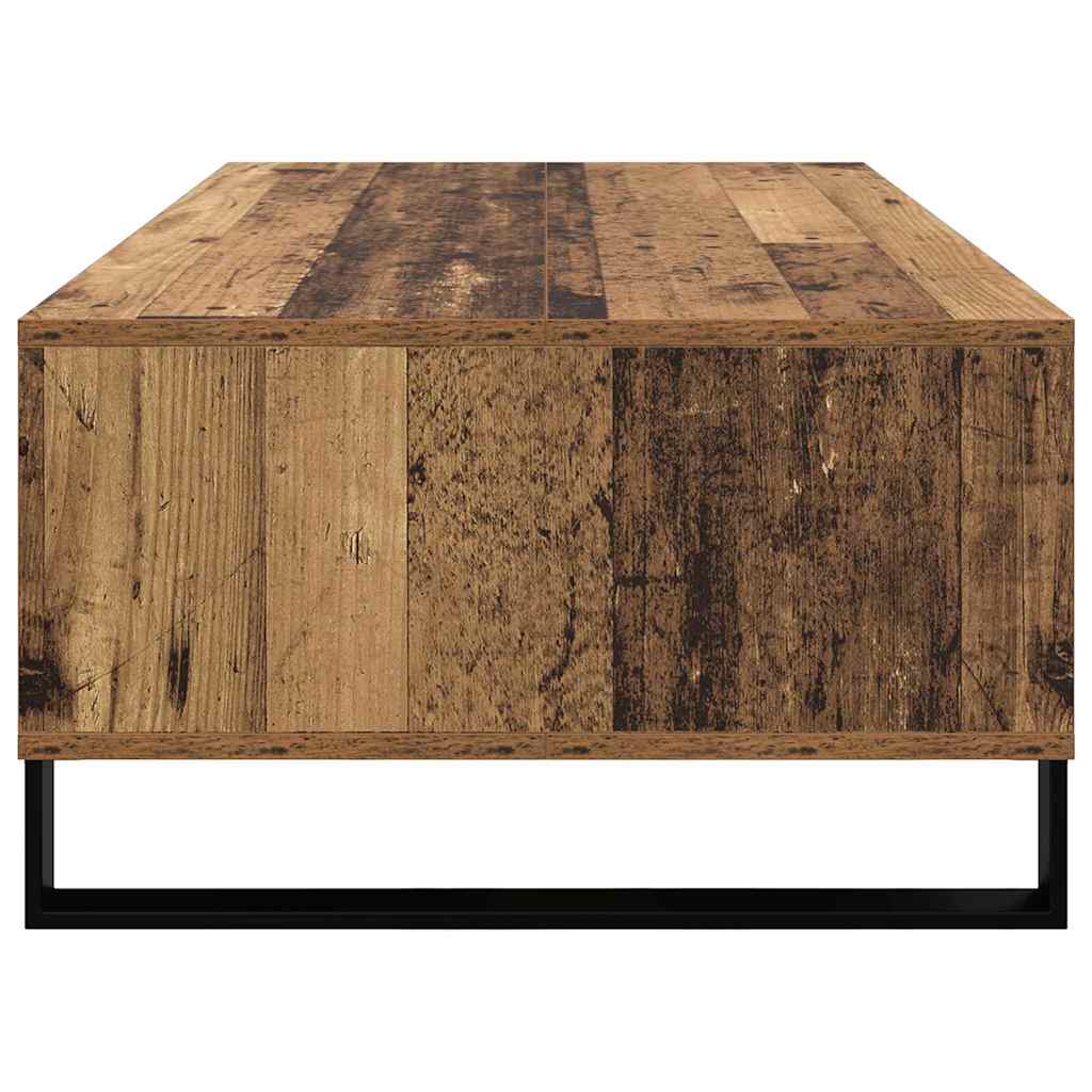 Salontafel Oudhout 104 x 60 x 35 cm Bewerkt hout is nu te koop bij PeponiXL, paradijselijk wonen!