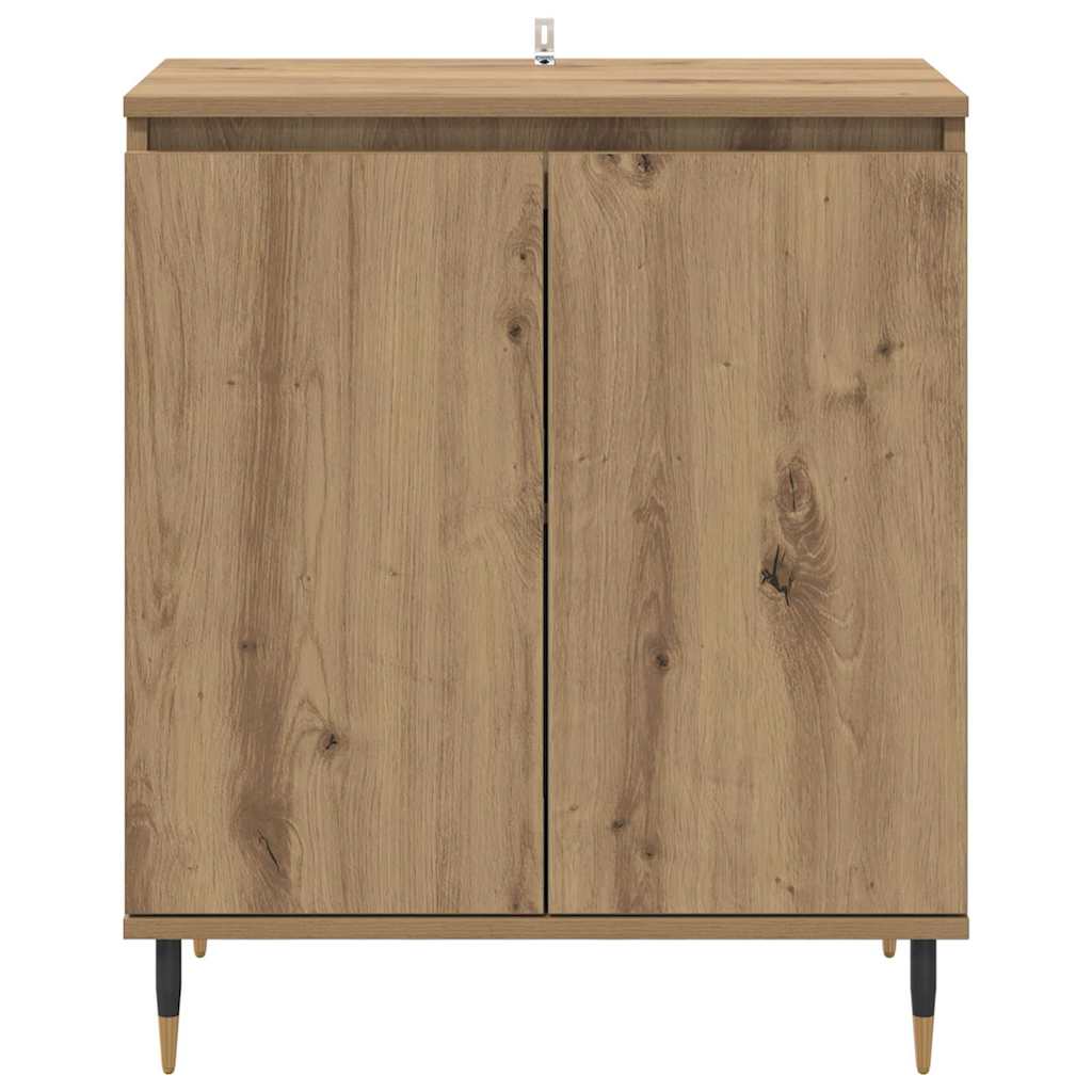 Dressoir Artisan Eiken 60 x 35 x 70 cm Bewerkt hout is nu te koop bij PeponiXL, paradijselijk wonen!