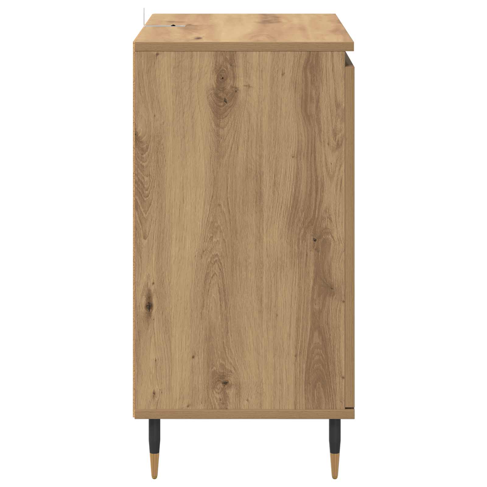Dressoir Artisan Eiken 60 x 35 x 70 cm Bewerkt hout is nu te koop bij PeponiXL, paradijselijk wonen!