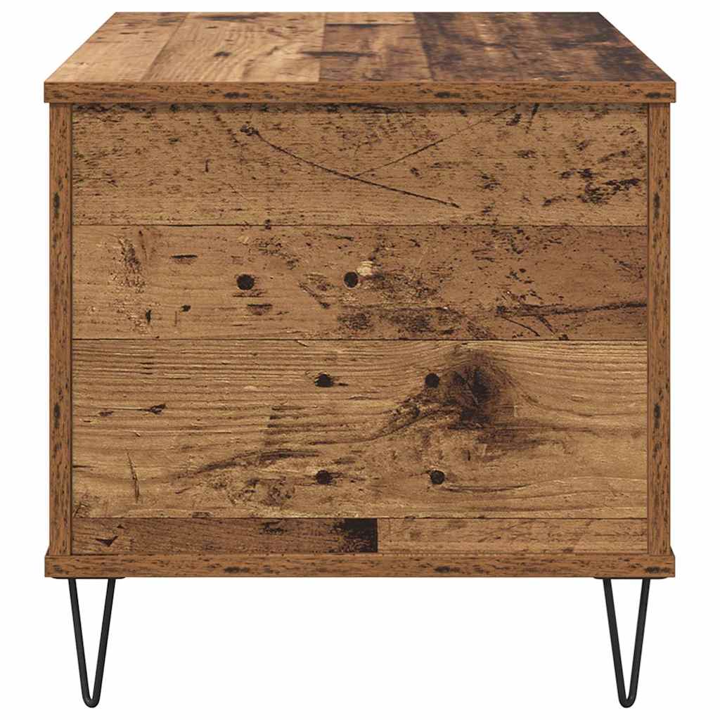 Salontafel Oud Hout 60 x 44,5 x 45 cm Bewerkt hout is nu te koop bij PeponiXL, paradijselijk wonen!