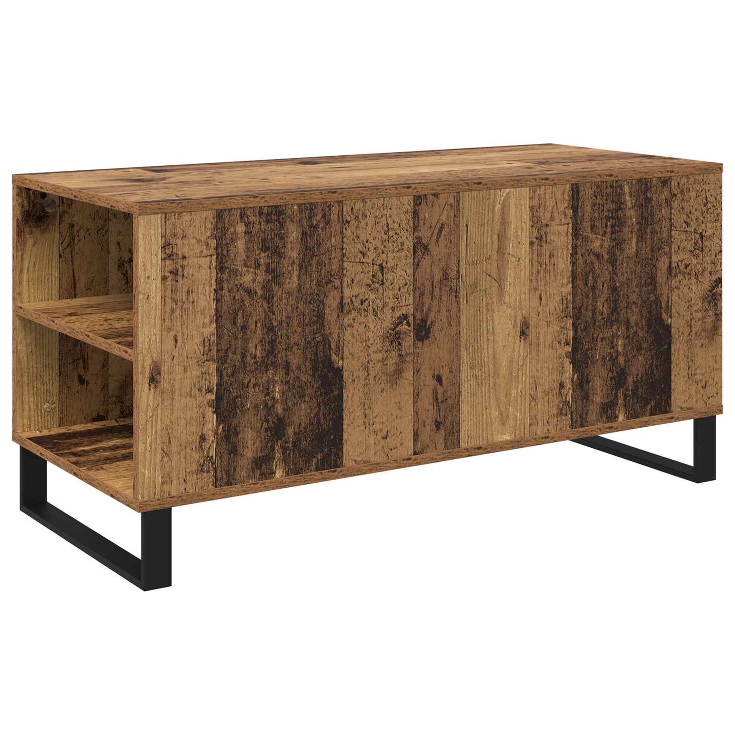 Salontafel Oud Hout 102 x 44,5 x 50 cm Bewerkt hout is nu te koop bij PeponiXL, paradijselijk wonen!