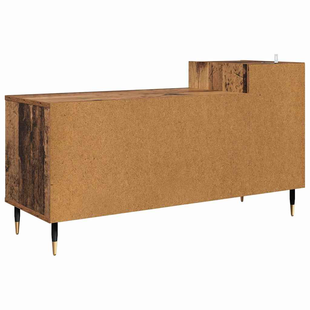 TV-kast Oud Hout 100 x 35 x 55 cm Bewerkt hout is nu te koop bij PeponiXL, paradijselijk wonen!