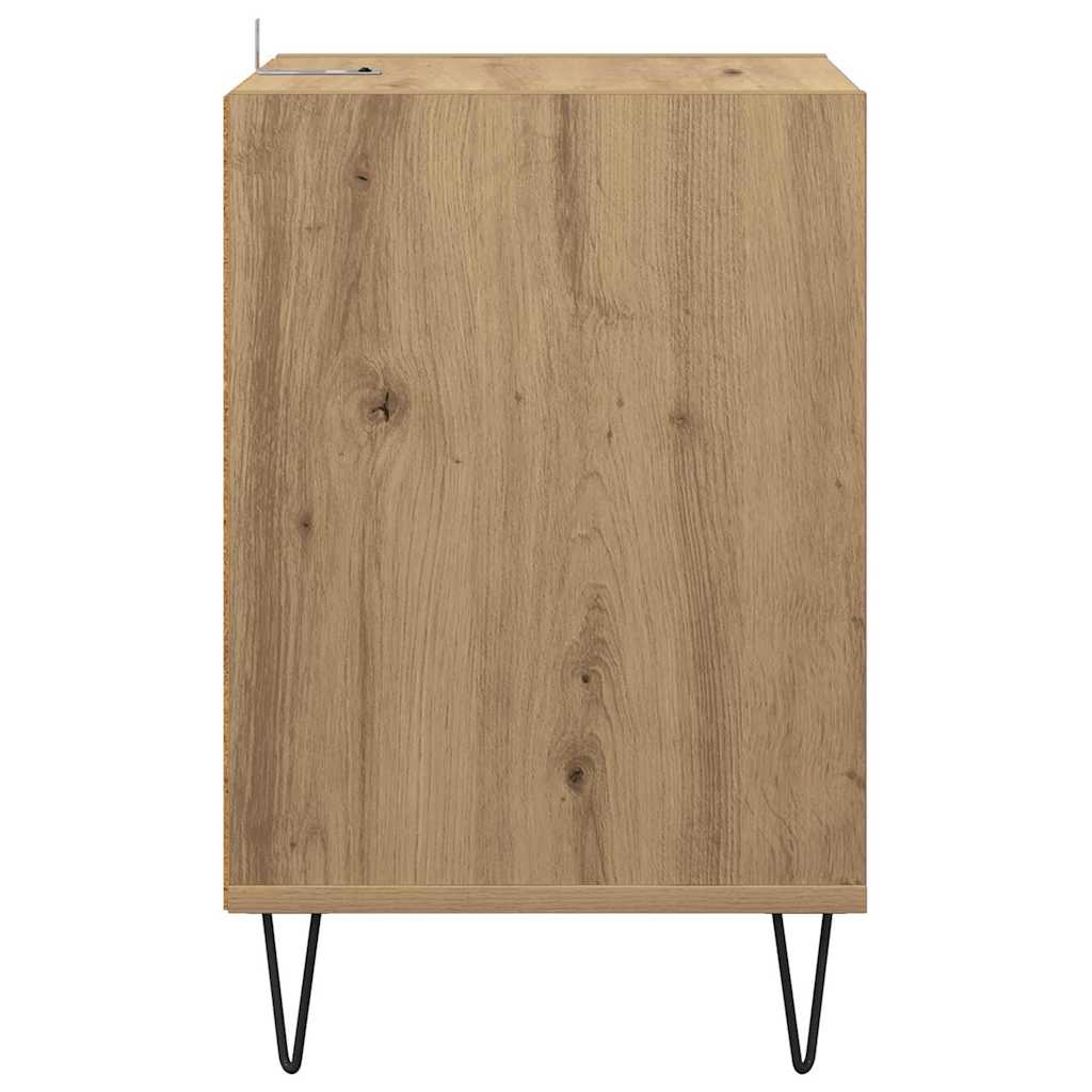 TV-kast Artisan Eiken 100 x 35 x 55 cm Bewerkt hout is nu te koop bij PeponiXL, paradijselijk wonen!
