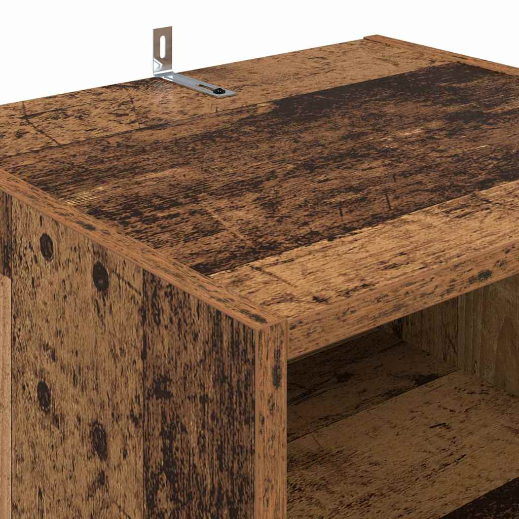 TV-kast Oud Hout 160 x 35 x 55 cm Bewerkt hout is nu te koop bij PeponiXL, paradijselijk wonen!