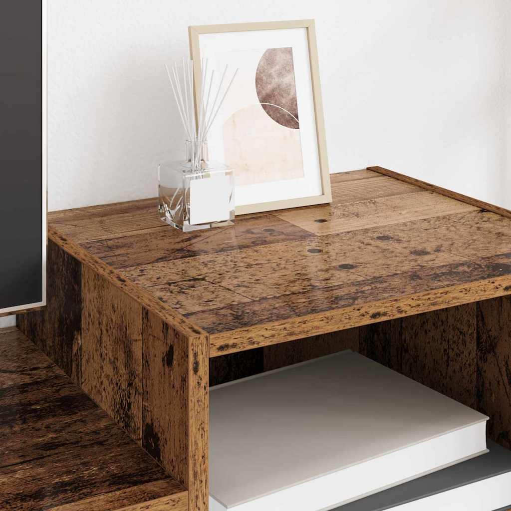 TV-kast Oud Hout 160 x 35 x 55 cm Bewerkt hout is nu te koop bij PeponiXL, paradijselijk wonen!