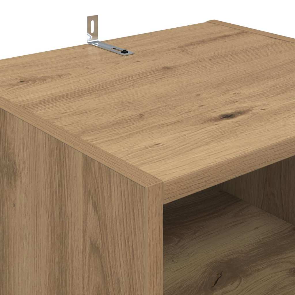 TV-kast Artisan Eiken 160 x 35 x 55 cm Bewerkt hout is nu te koop bij PeponiXL, paradijselijk wonen!