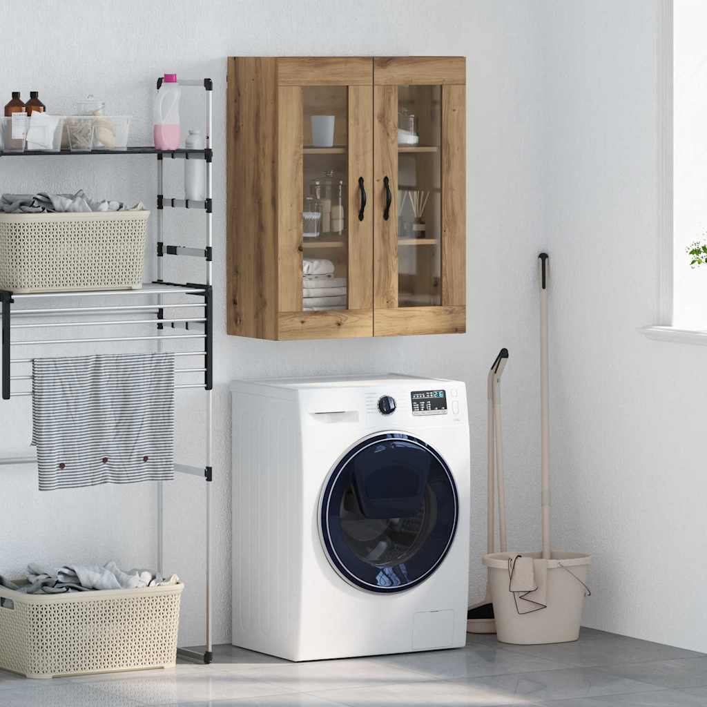 Wandkast Artisan Eiken 69,5 x 34 x 90 cm is nu te koop bij PeponiXL, paradijselijk wonen!