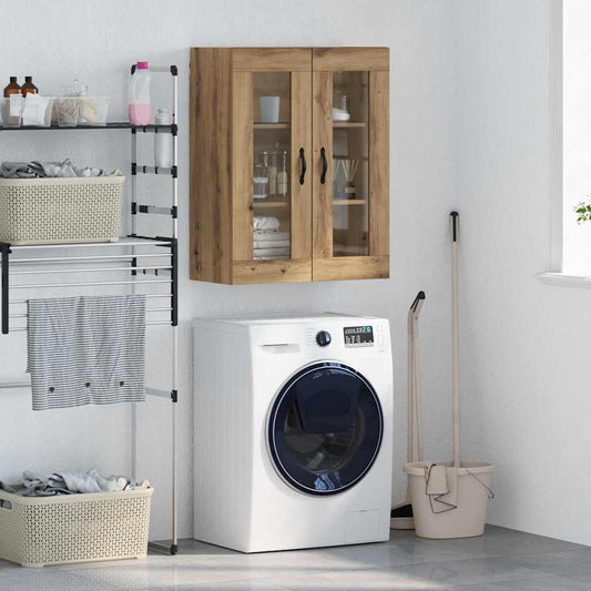 Wandkast Artisan Eiken 69,5 x 34 x 90 cm is nu te koop bij PeponiXL, paradijselijk wonen!