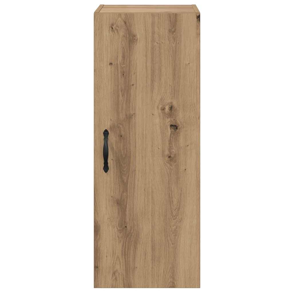 Wandkast Artisan Eiken 34,5 x 34 x 90 cm Bewerkt hout is nu te koop bij PeponiXL, paradijselijk wonen!