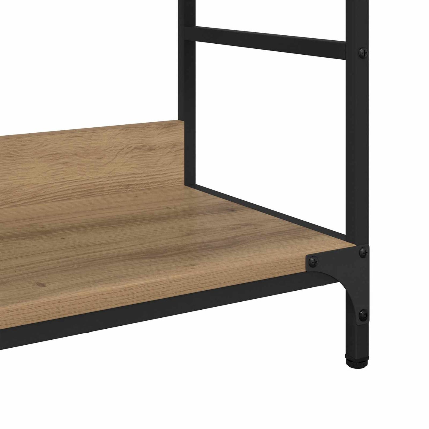 Boekenkast 4-laags 78,5 x 33 x 82 cm Bewerkt hout is nu te koop bij PeponiXL, paradijselijk wonen!