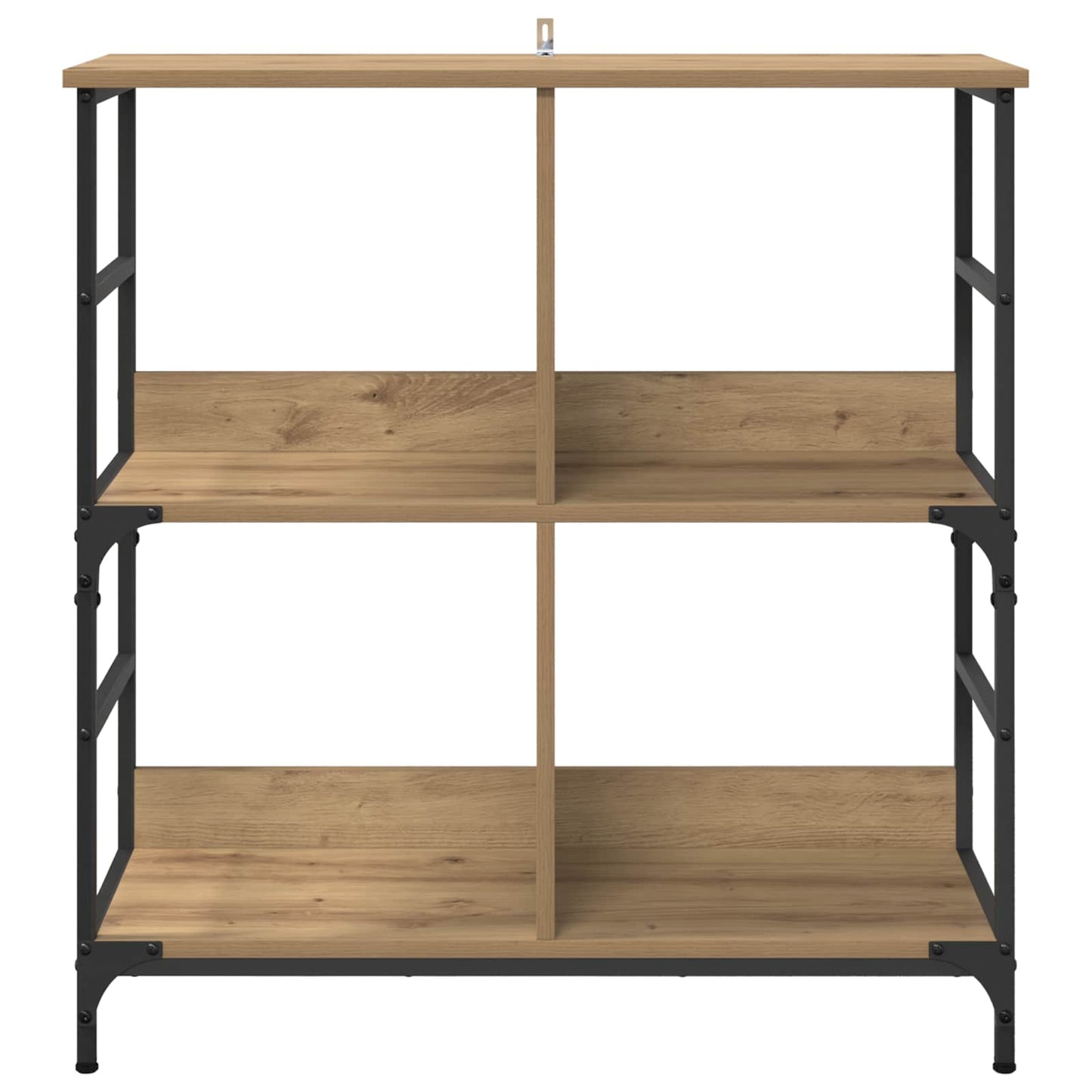 Boekenkast 4-laags 78,5 x 33 x 82 cm Bewerkt hout is nu te koop bij PeponiXL, paradijselijk wonen!