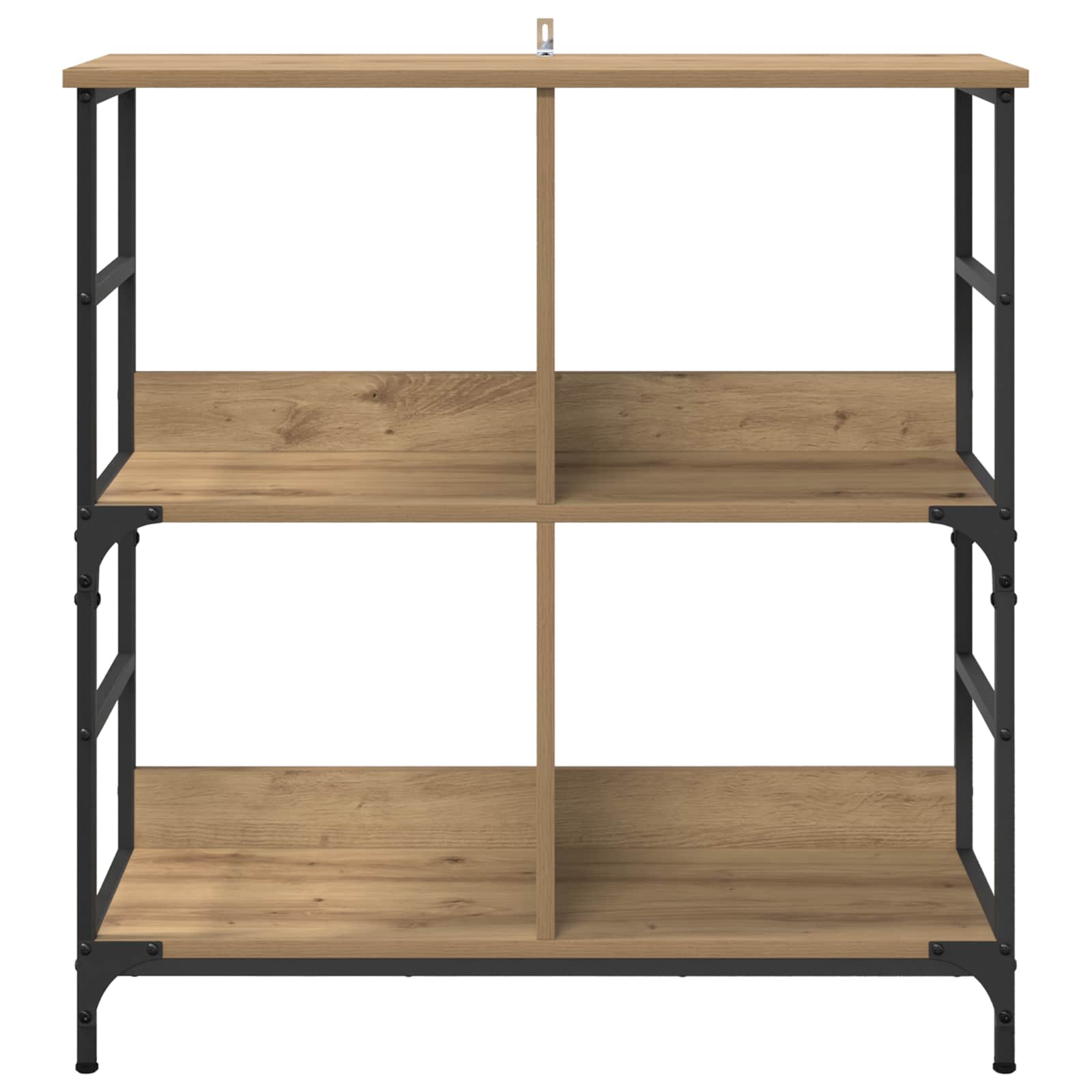 Boekenkast 4-laags 78,5 x 33 x 82 cm Bewerkt hout is nu te koop bij PeponiXL, paradijselijk wonen!