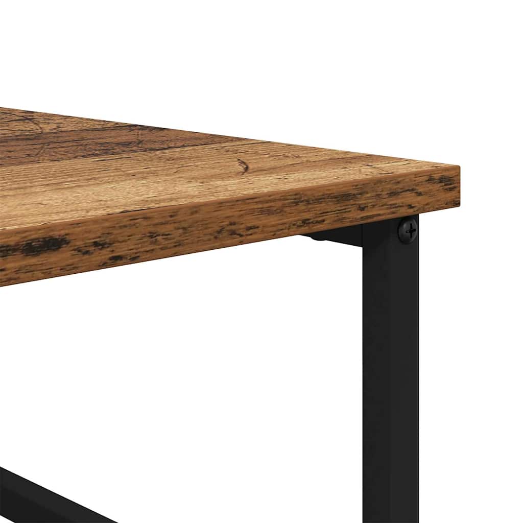 Boekenkast Oudhout 50 x 33 x 188,5 cm Bewerkt hout is nu te koop bij PeponiXL, paradijselijk wonen!