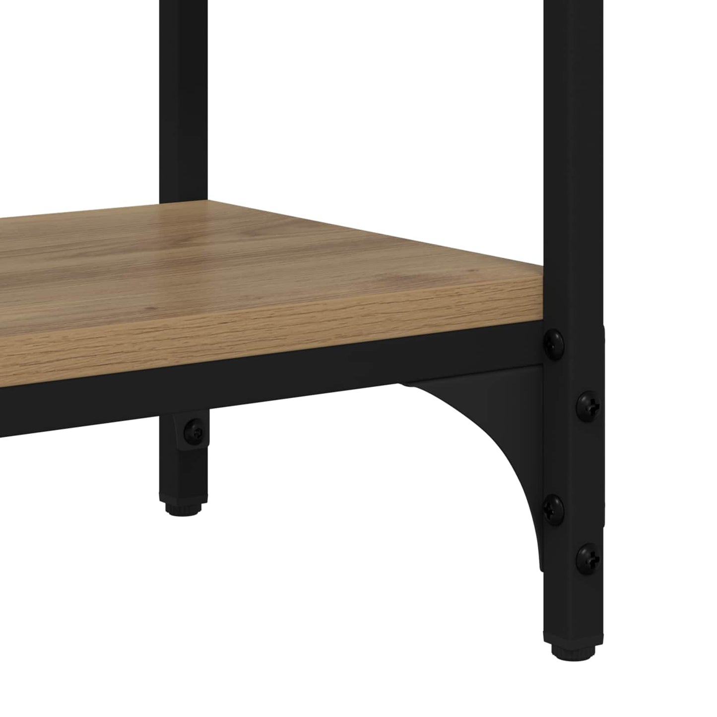 Wandtafel Artisan Eiken 100 x 39 x 78,5 cm Bewerkt hout is nu te koop bij PeponiXL, paradijselijk wonen!