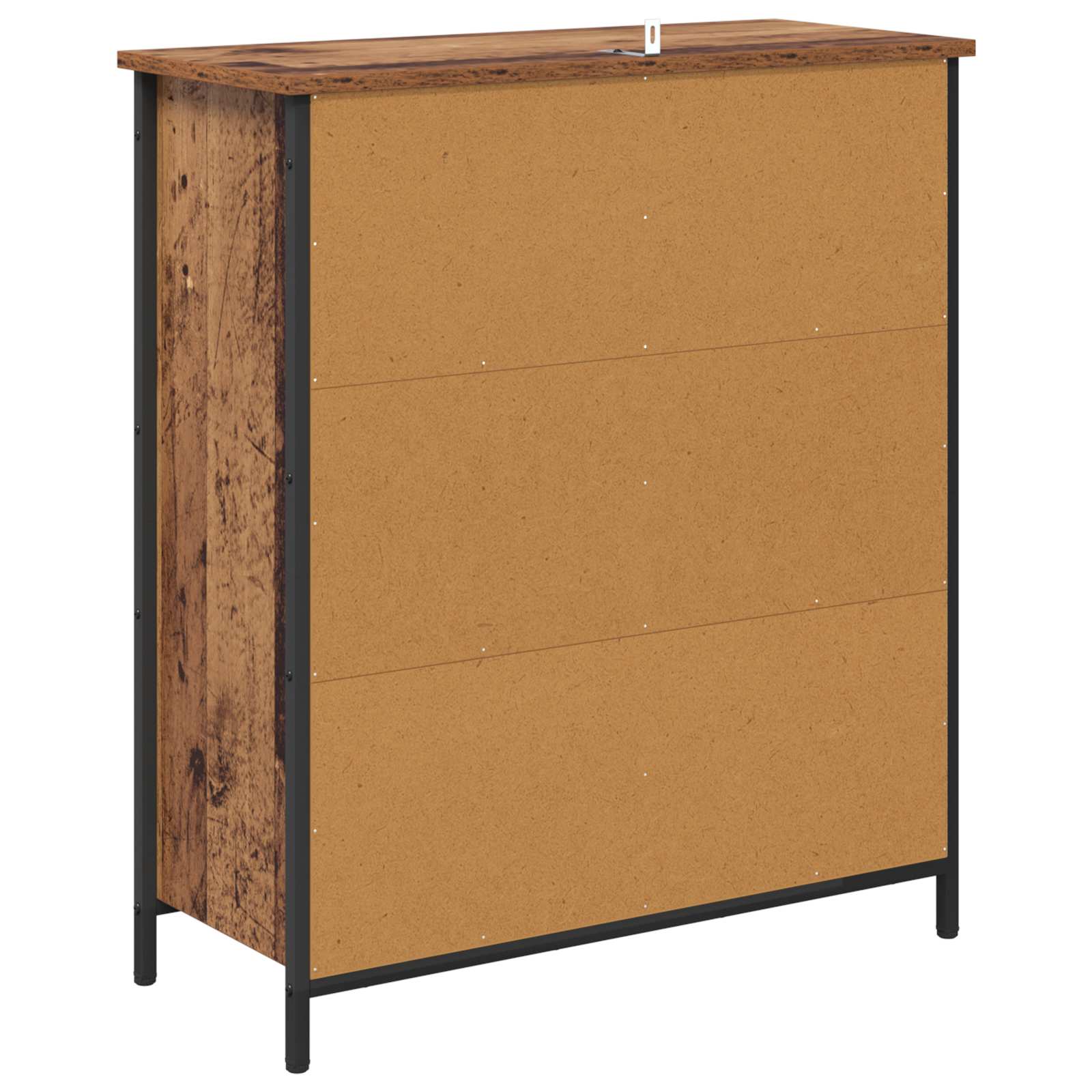 Dressoir Oud Hout 70 x 30 x 80 cm Bewerkt hout is nu te koop bij PeponiXL, paradijselijk wonen!