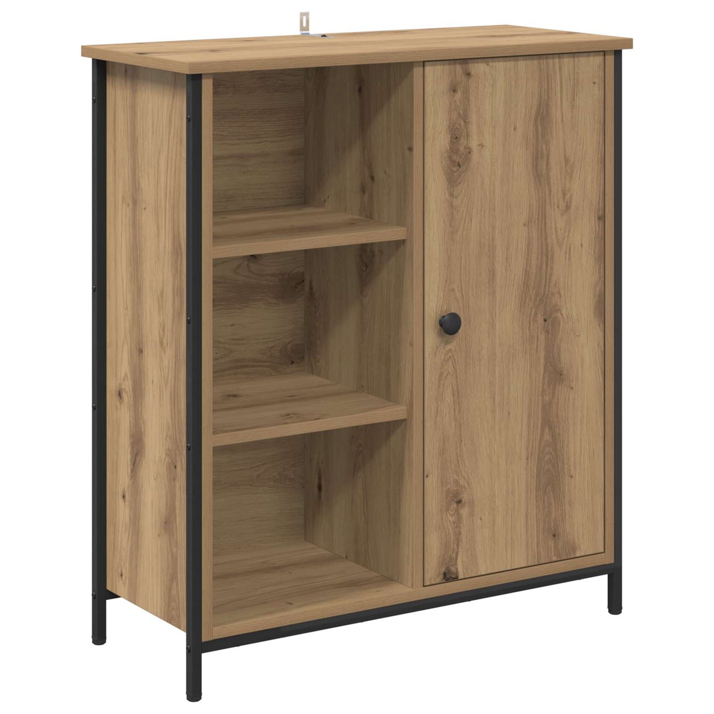 Dressoir Artisan Eiken 70 x 30 x 80 cm Bewerkt hout is nu te koop bij PeponiXL, paradijselijk wonen!