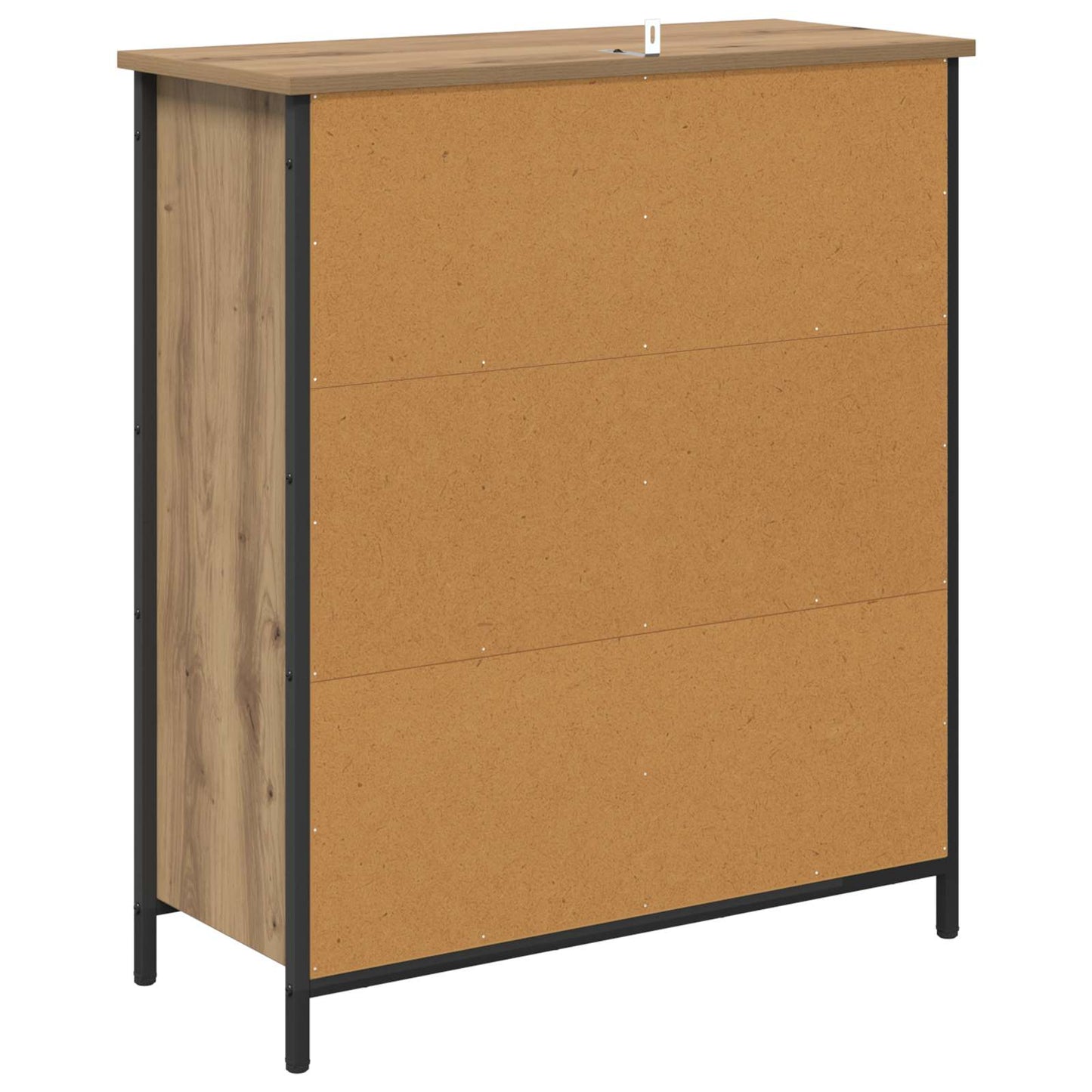 Dressoir Artisan Eiken 70 x 30 x 80 cm Bewerkt hout is nu te koop bij PeponiXL, paradijselijk wonen!