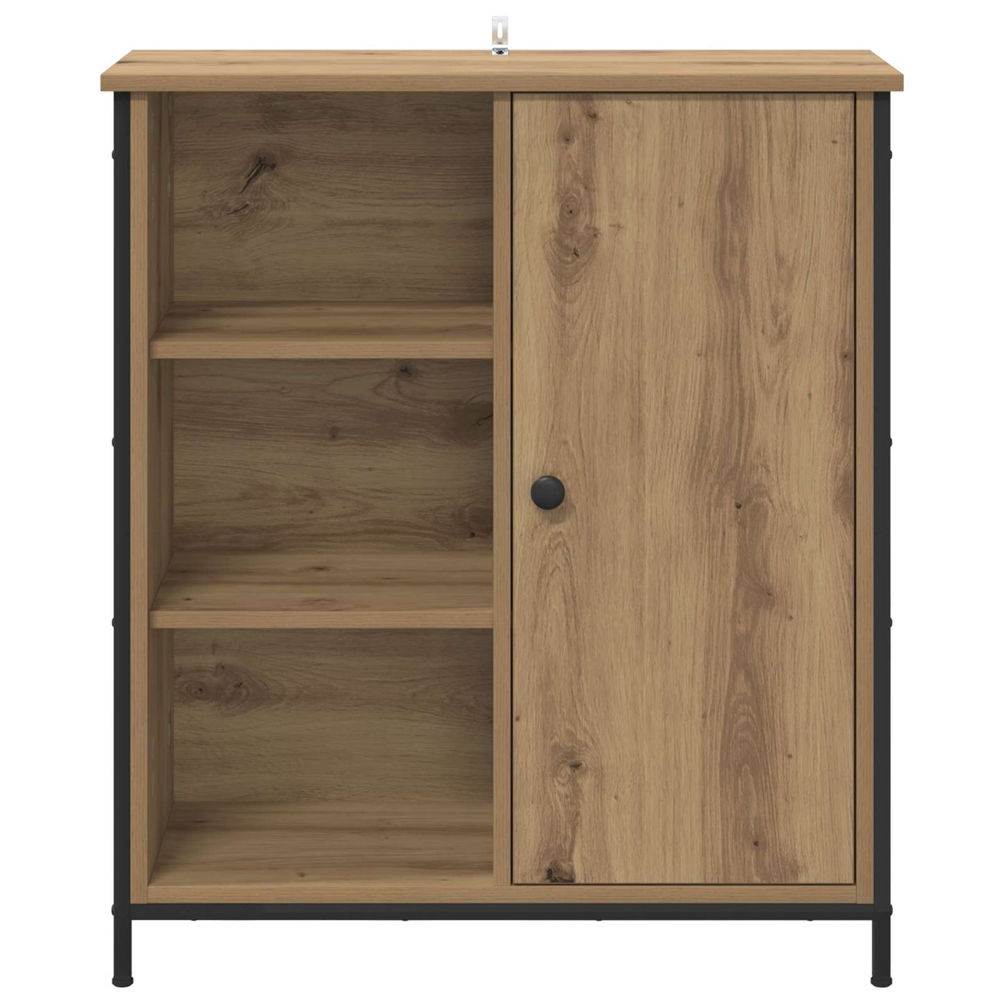 Dressoir Artisan Eiken 70 x 30 x 80 cm Bewerkt hout is nu te koop bij PeponiXL, paradijselijk wonen!