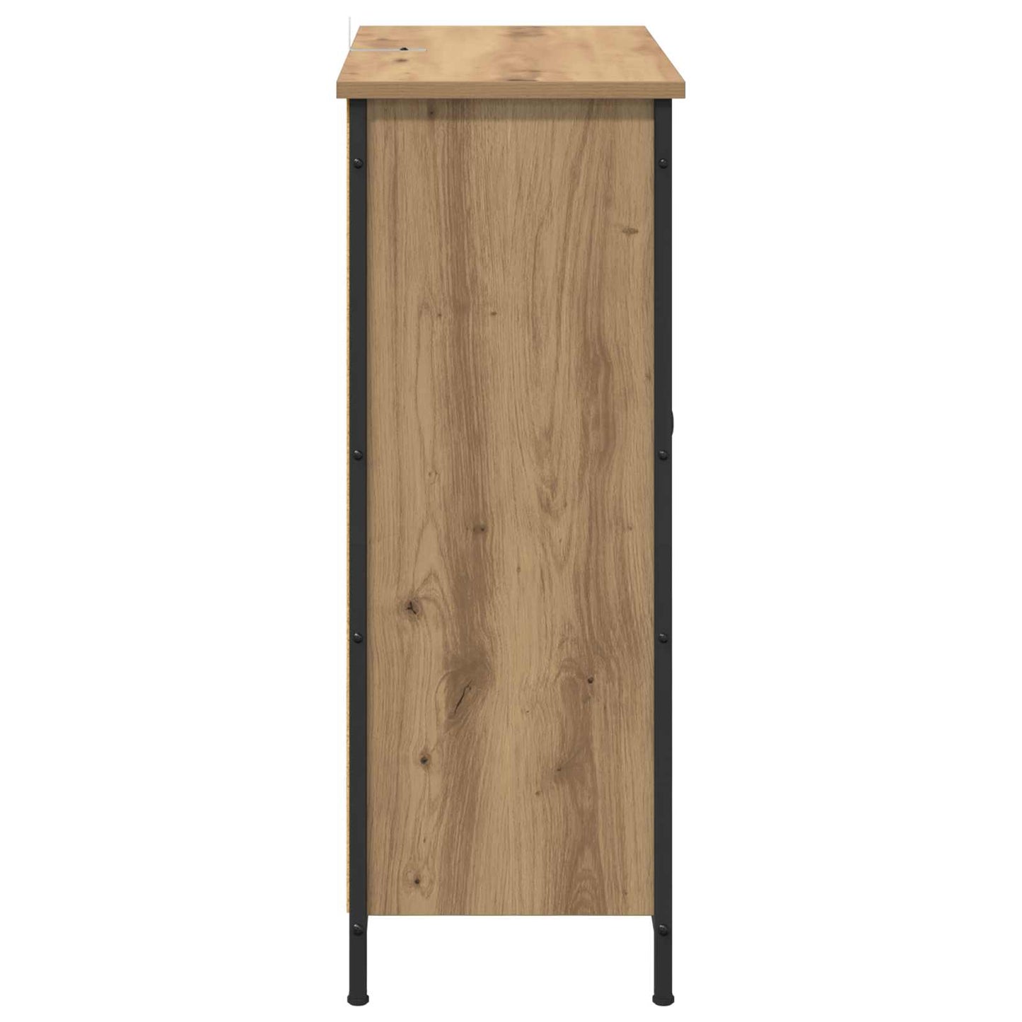 Dressoir Artisan Eiken 70 x 30 x 80 cm Bewerkt hout is nu te koop bij PeponiXL, paradijselijk wonen!