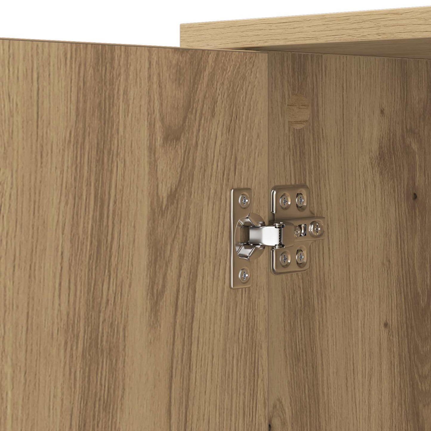 Dressoir Artisan Eiken 100 x 33 x 75 cm Bewerkt hout is nu te koop bij PeponiXL, paradijselijk wonen!