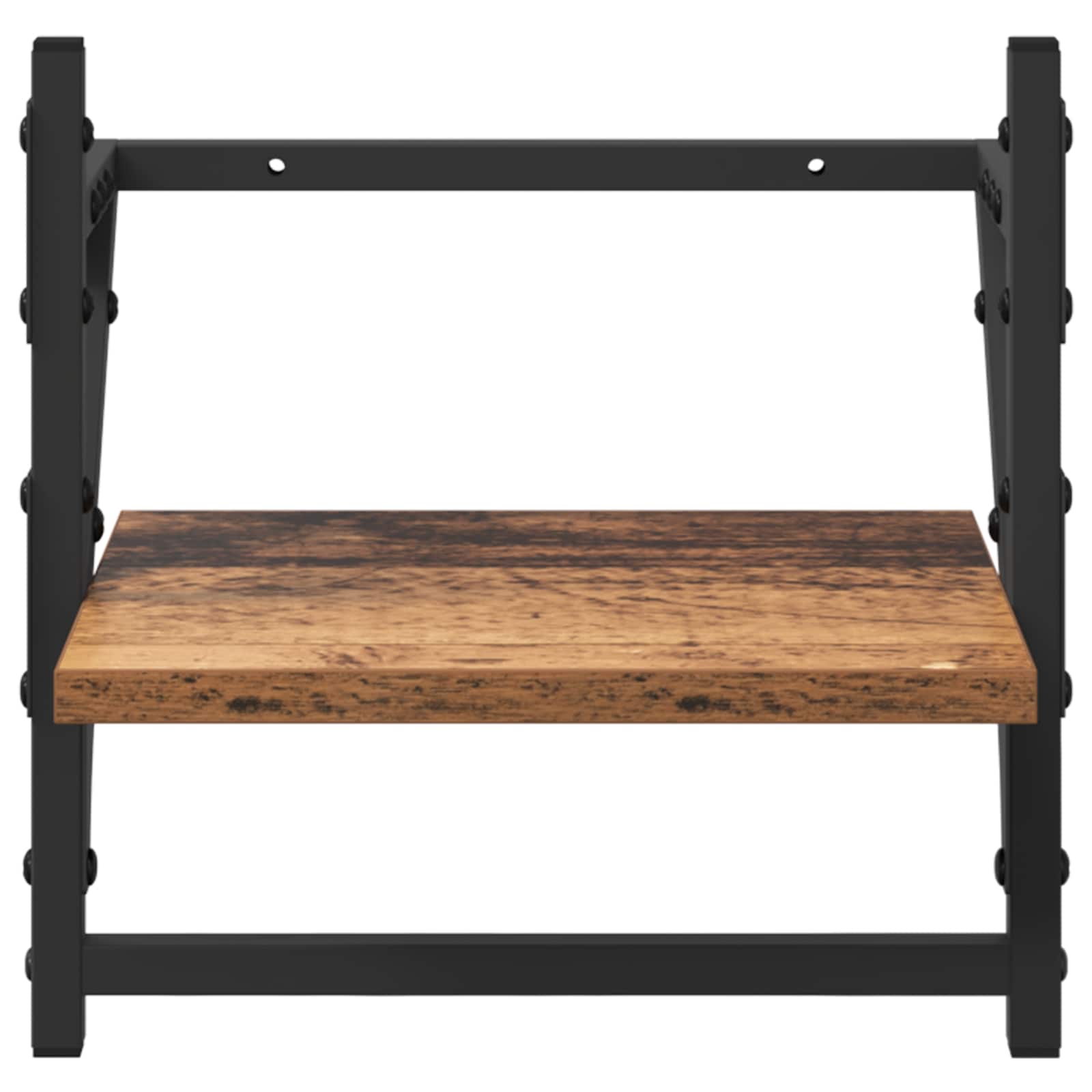 Wandplankenset 6 pcs Oud Hout 100 x 25 x 30 cm Bewerkt hout is nu te koop bij PeponiXL, paradijselijk wonen!