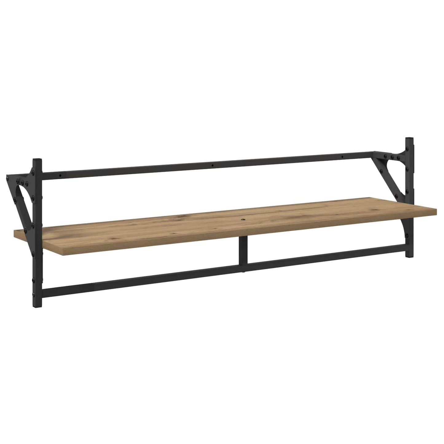 Wandplankenset Muurmontage 6 pcs Artisan Eiken 100 x 25 x 30 cm