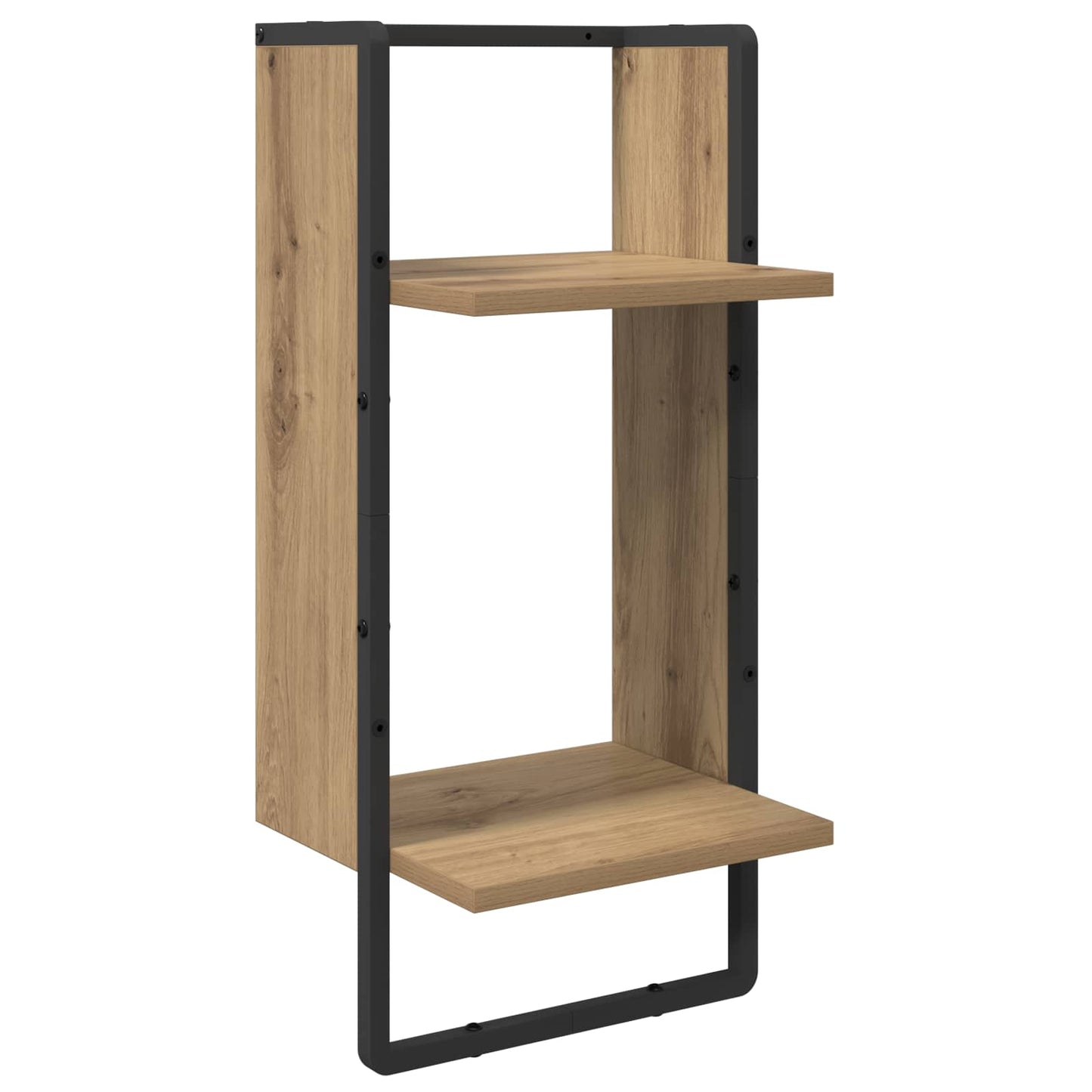 Wandplankenset Muurmontage 6 pcs Artisan Eiken 100 x 25 x 30 cm