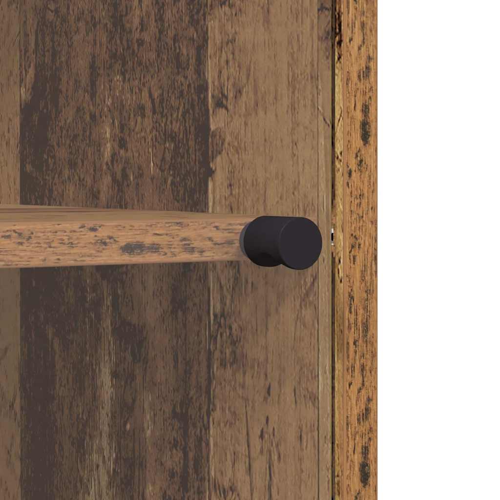 Dressoir Oud hout 35 x 37 x 76 cm Bewerkt hout is nu te koop bij PeponiXL, paradijselijk wonen!