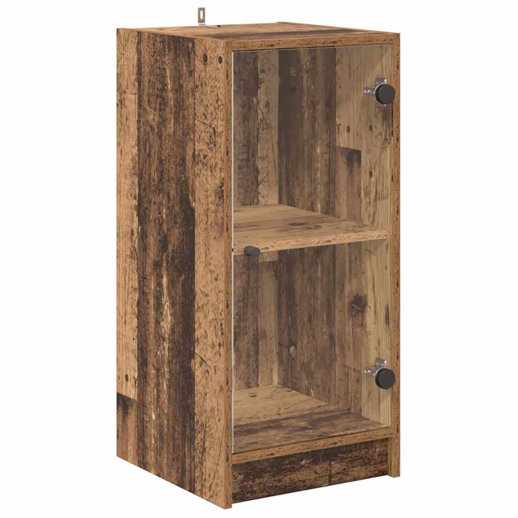 Dressoir Oud hout 35 x 37 x 76 cm Bewerkt hout is nu te koop bij PeponiXL, paradijselijk wonen!