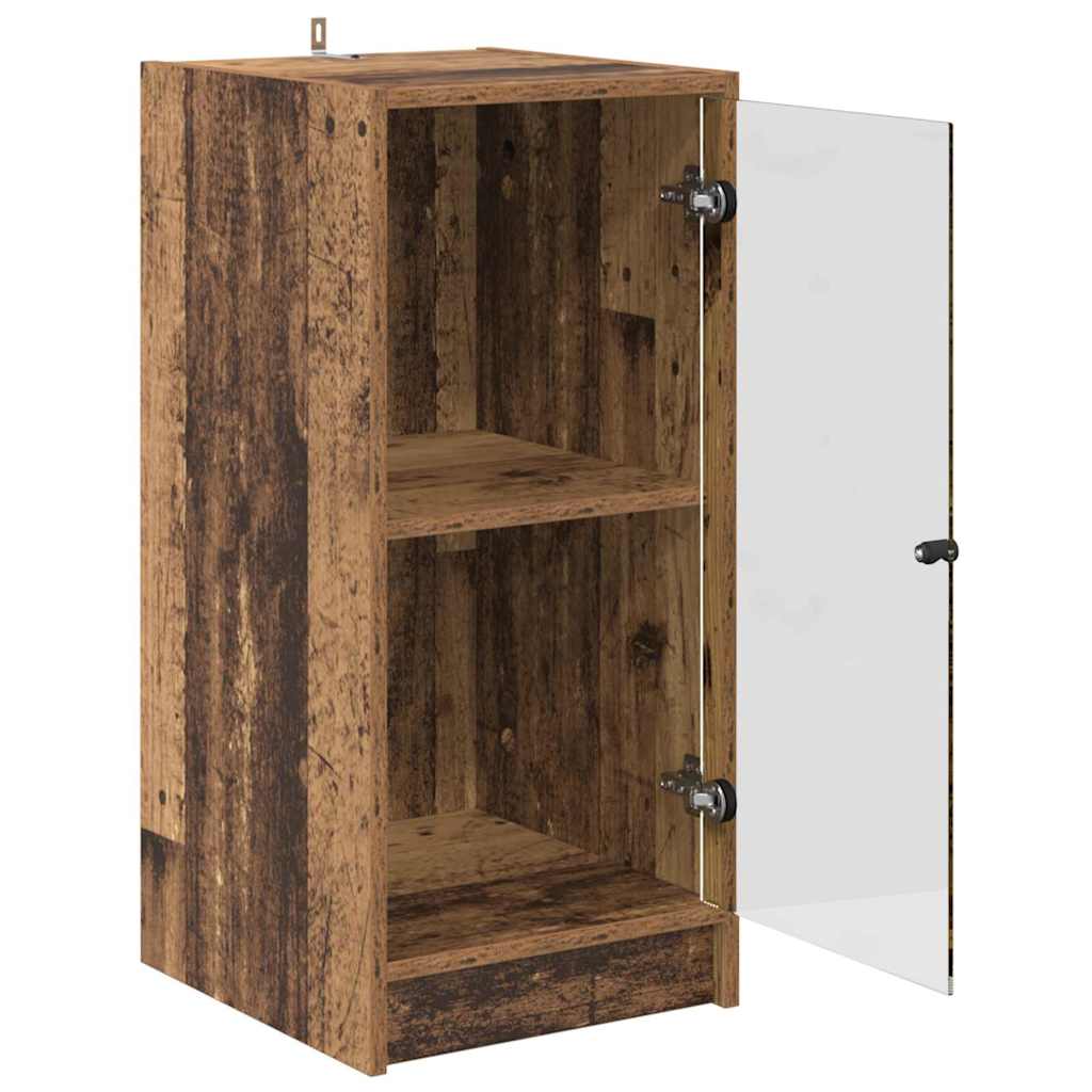 Dressoir Oud hout 35 x 37 x 76 cm Bewerkt hout is nu te koop bij PeponiXL, paradijselijk wonen!