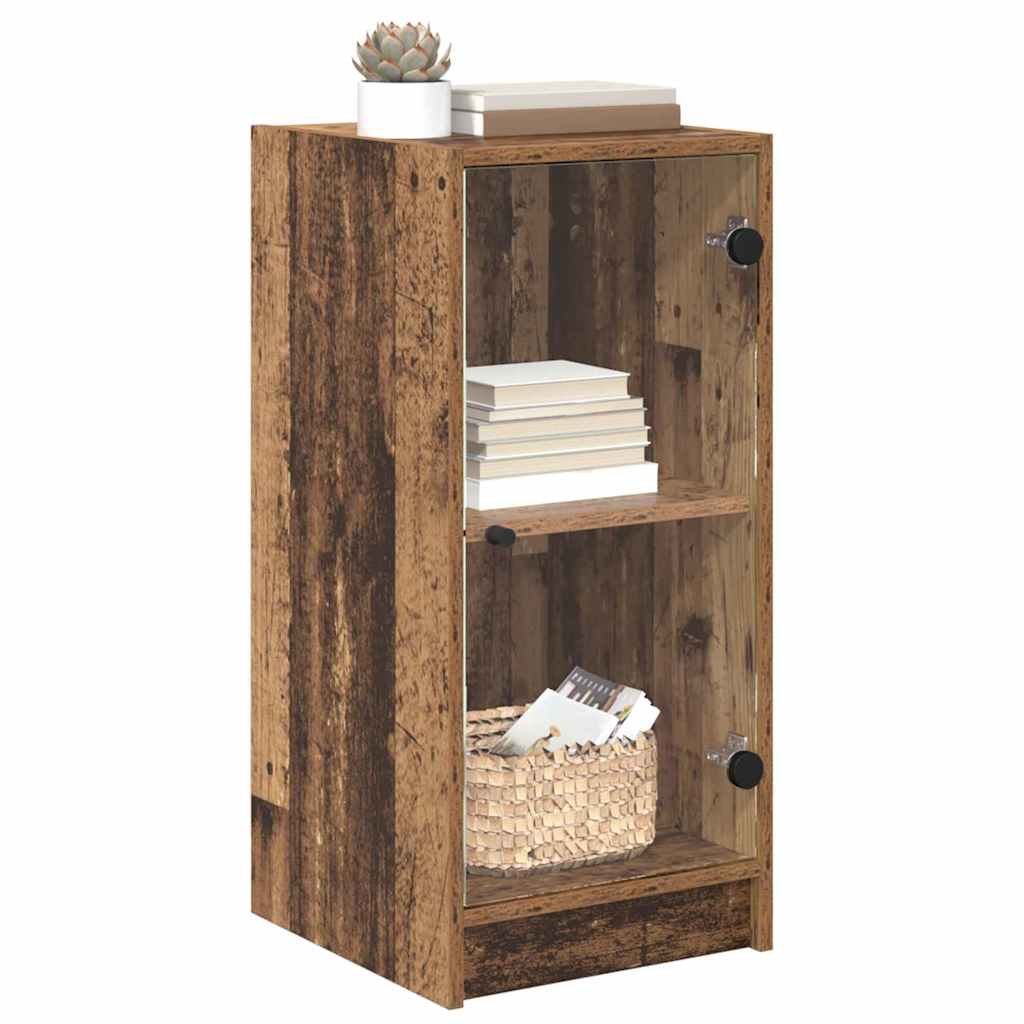 Dressoir Oud hout 35 x 37 x 76 cm Bewerkt hout is nu te koop bij PeponiXL, paradijselijk wonen!