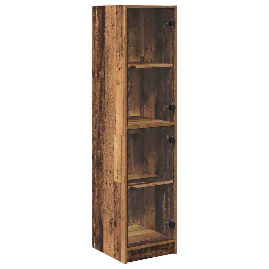 Highboard Oud Hout 35 x 37 x 142 cm Bewerkt hout is nu te koop bij PeponiXL, paradijselijk wonen!