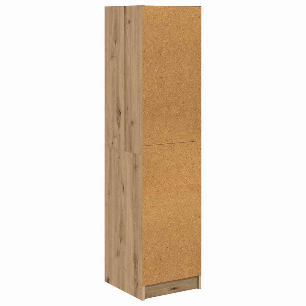 Highboard Artisan Eiken 35 x 37 x 142 cm Bewerkt hout is nu te koop bij PeponiXL, paradijselijk wonen!