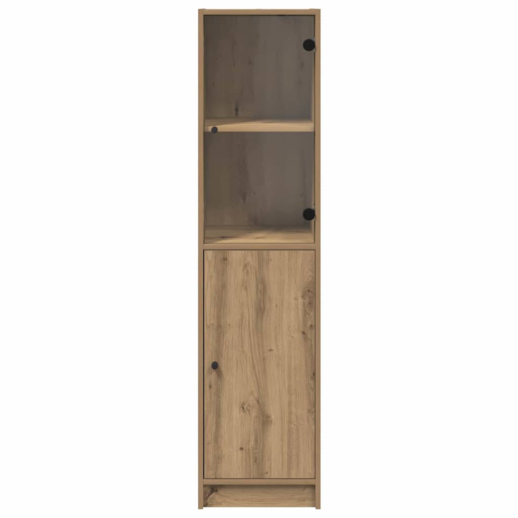 Highboard Artisan Eiken 35 x 37 x 142 cm Bewerkt hout is nu te koop bij PeponiXL, paradijselijk wonen!