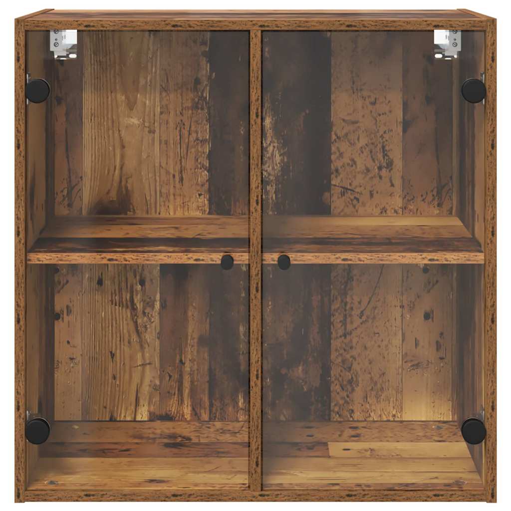 Wandkast Wandgemonteerd Oud Hout 68 x 37 x 68,5 cm Bewerkt hout is nu te koop bij PeponiXL, paradijselijk wonen!
