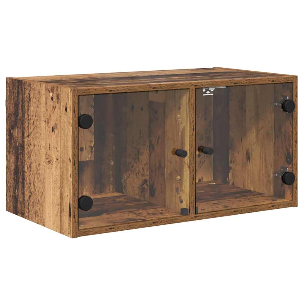 Wandkast Wandgemonteerd Oud Hout 68 x 37 x 35 cm Bewerkt hout is nu te koop bij PeponiXL, paradijselijk wonen!