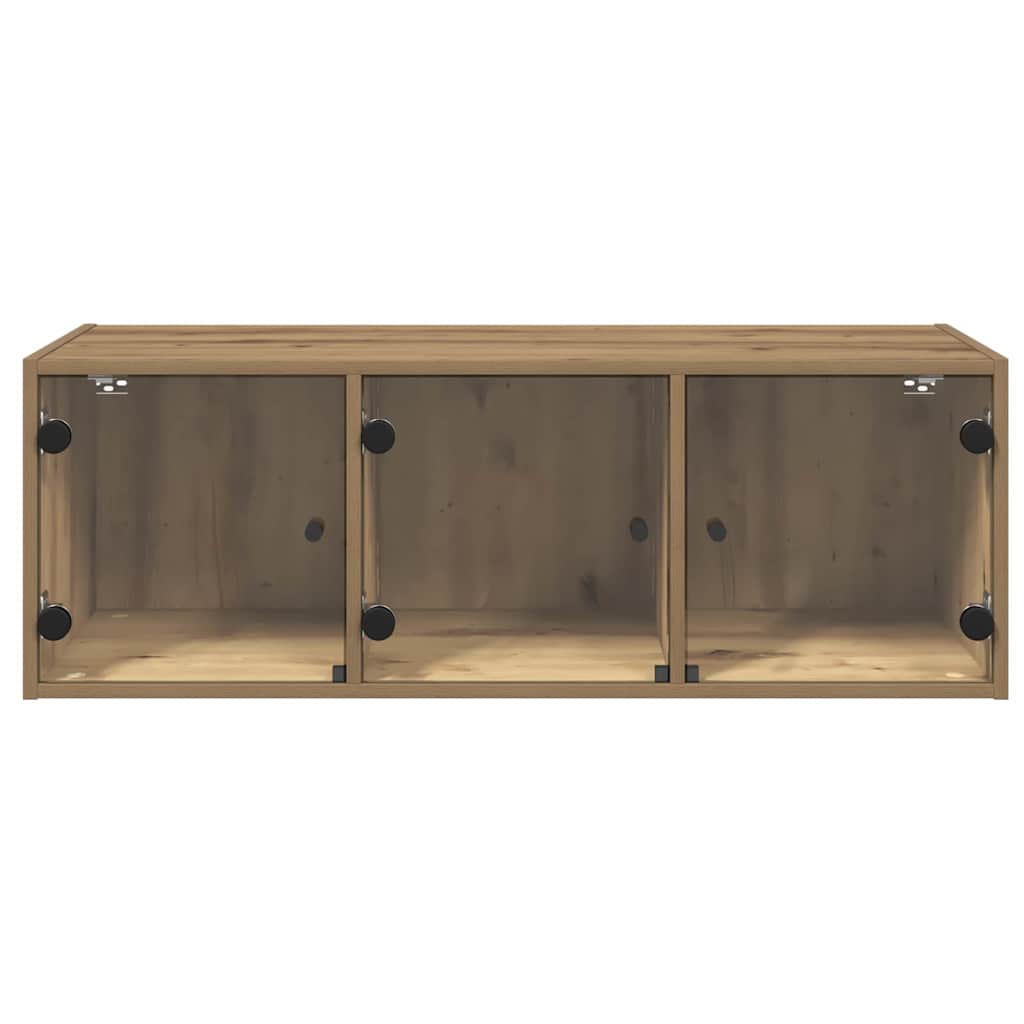 Wandkast Artisan Eiken 102 x 37 x 35 cm Bewerkt hout is nu te koop bij PeponiXL, paradijselijk wonen!