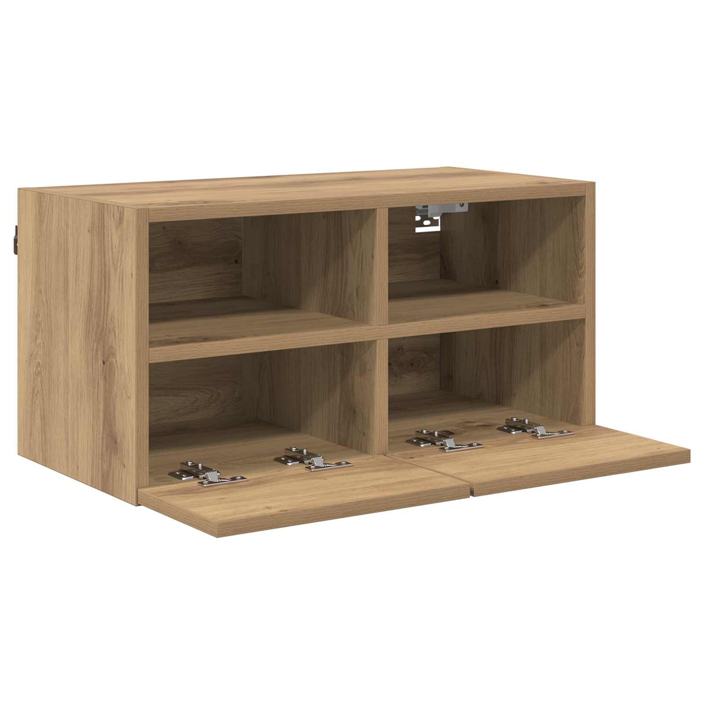 TV Wandkast 60 x 30 x 30 cm Artisan Eiken Bewerkt hout is nu te koop bij PeponiXL, paradijselijk wonen!