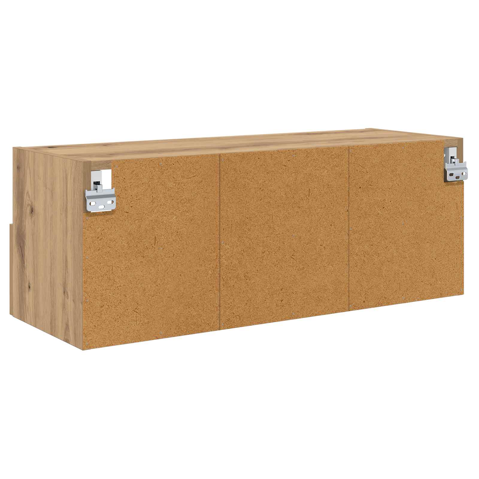 TV Wandkast 80 x 30 x 30 cm Artisan Eiken Bewerkt hout is nu te koop bij PeponiXL, paradijselijk wonen!