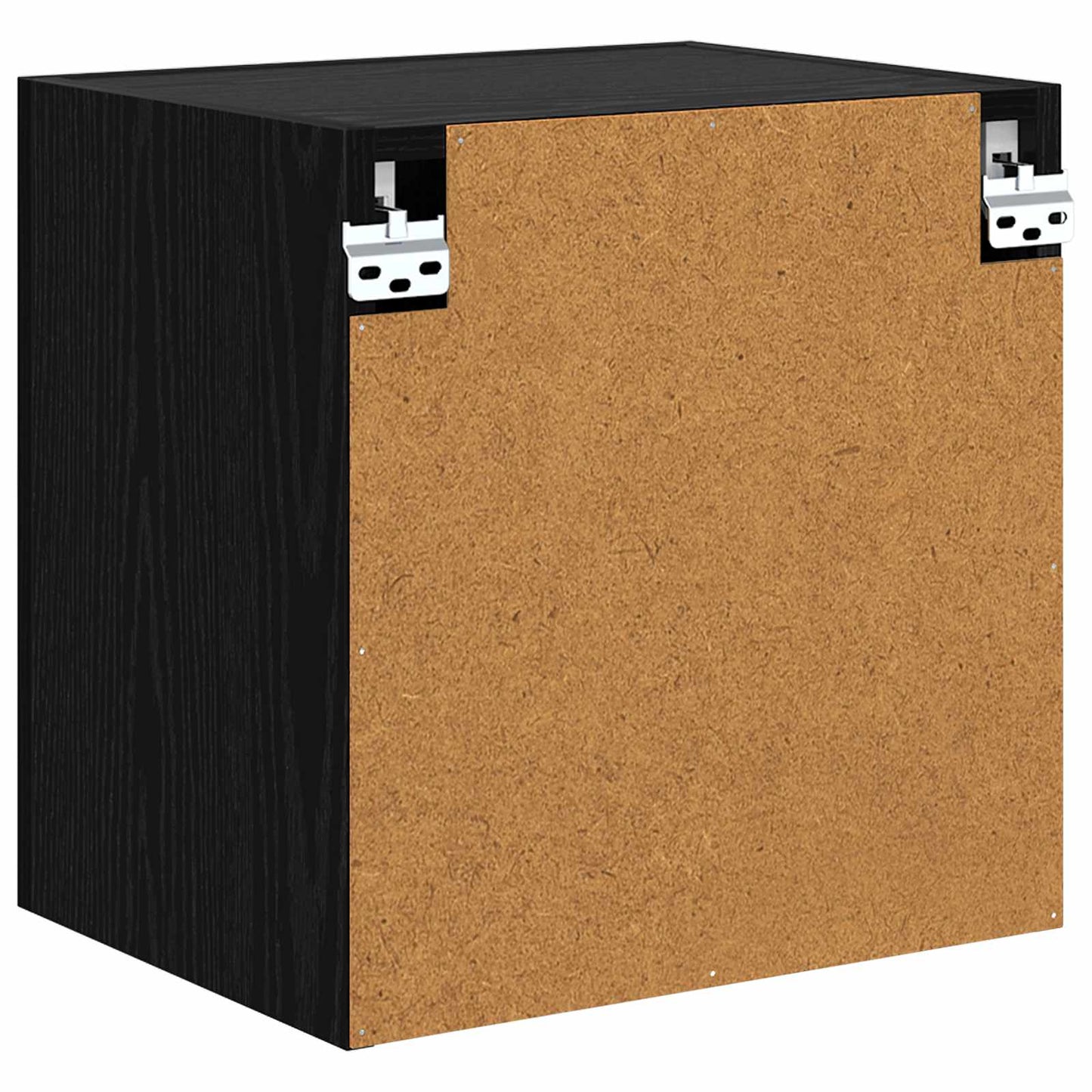 TV Wandkast Zwart Eiken 40,5x30x40cm Bewerkt hout is nu te koop bij PeponiXL, paradijselijk wonen!