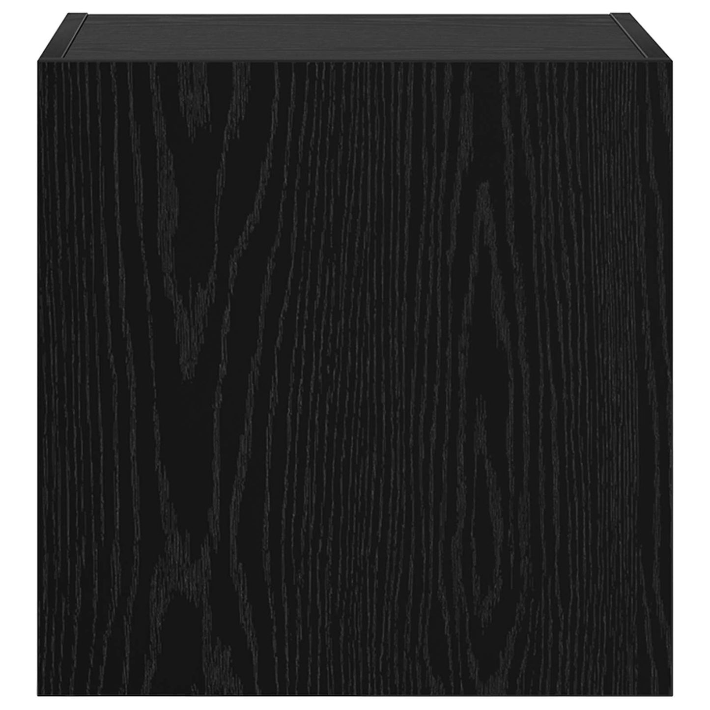 TV Wandkast Zwart Eiken 40,5x30x40cm Bewerkt hout is nu te koop bij PeponiXL, paradijselijk wonen!